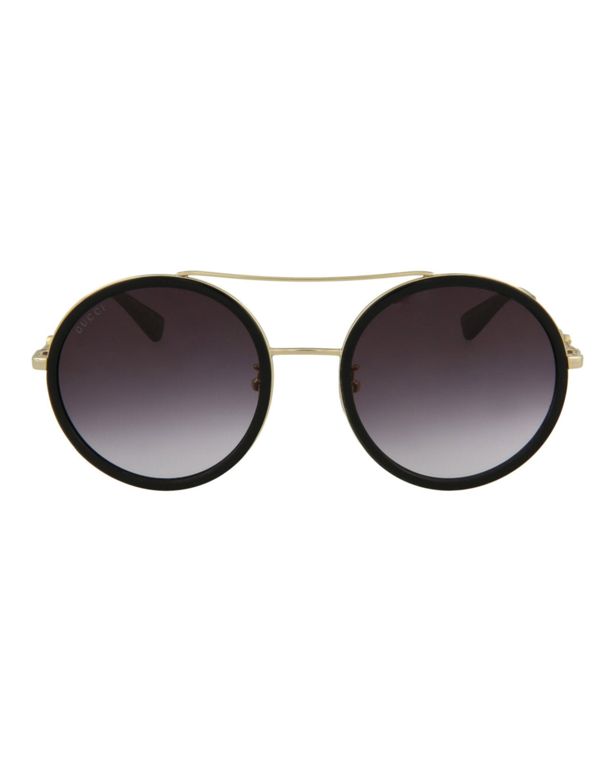 Gucci Womens Round/Oval Black Gold Grey Fashion Designer Eyewear
