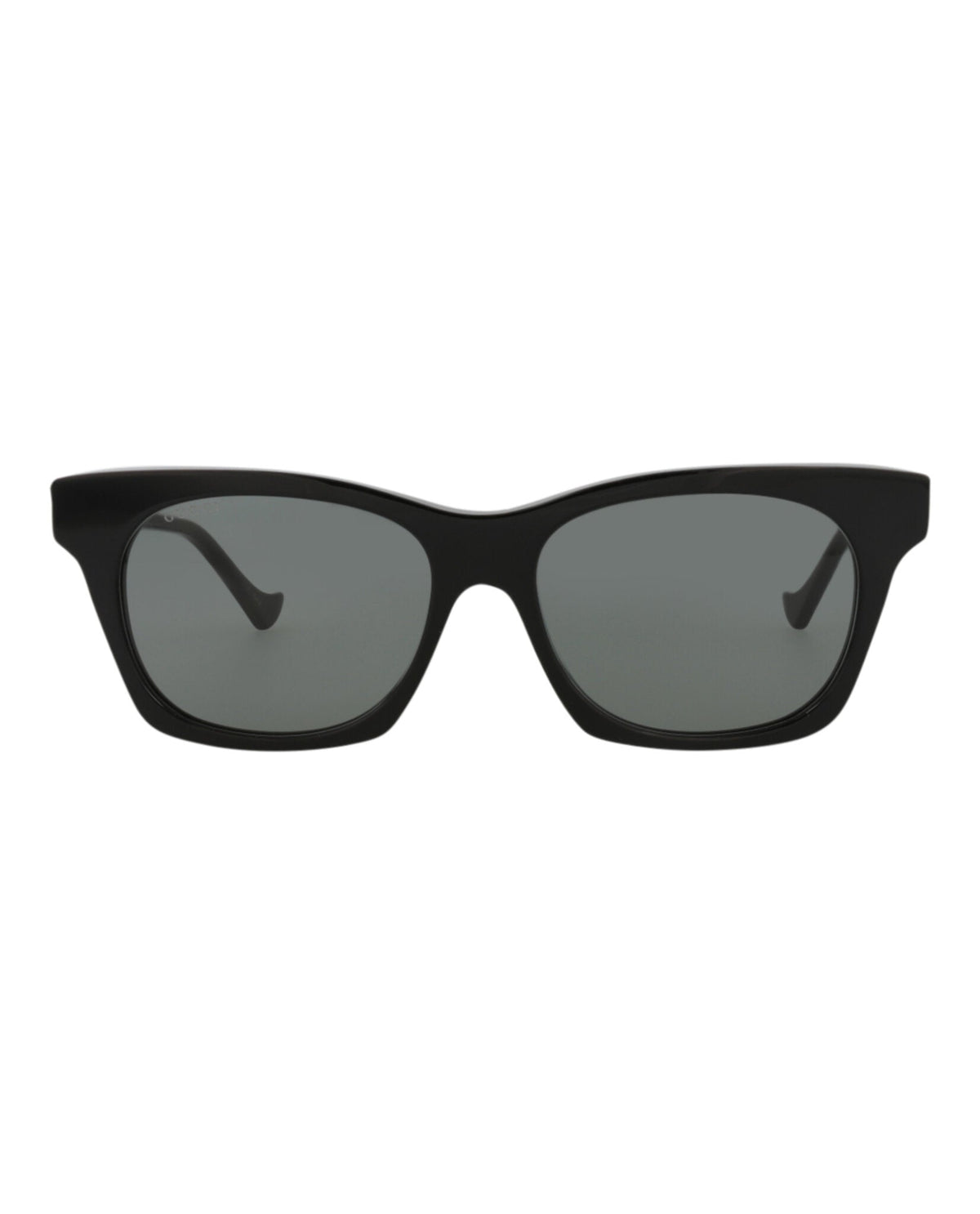 Gucci Womens Cat Eye Black Black Grey Fashion Designer Eyewear