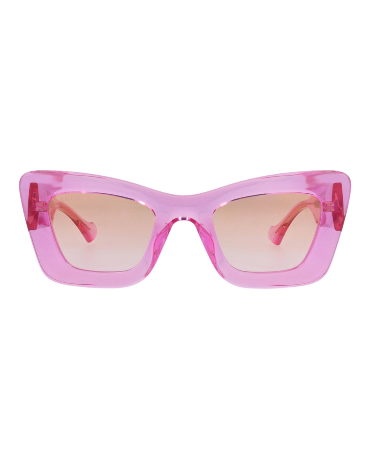 Gucci Womens Cat Eye Red Red Violet Fashion Designer Eyewear