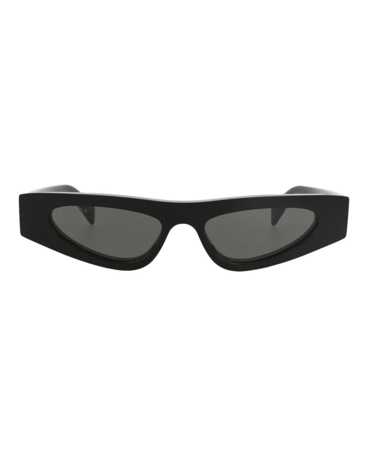 Gucci Womens Cat Eye Black Black Grey Fashion Designer Eyewear
