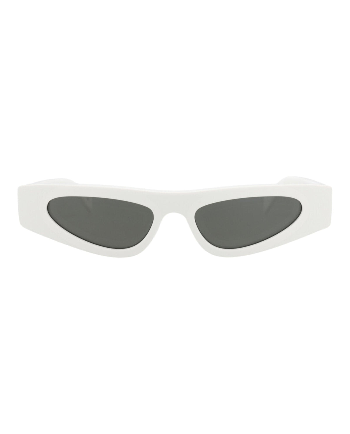 Gucci Womens Cat Eye White White Grey Fashion Designer Eyewear