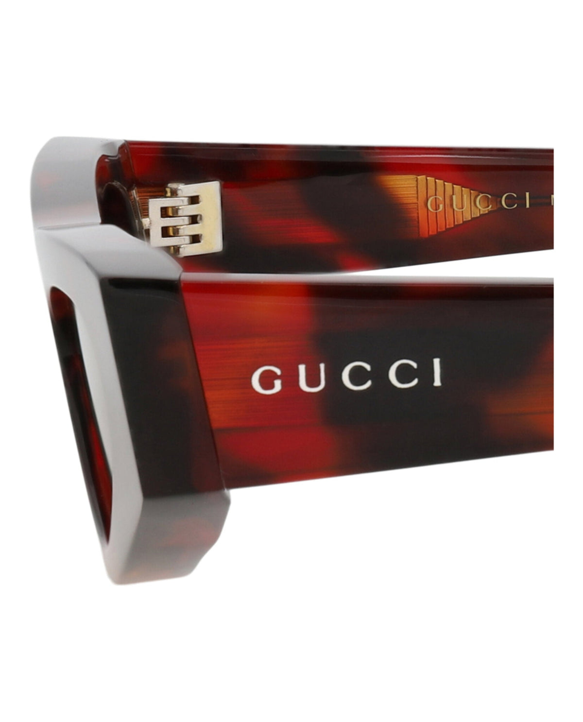 Gucci Womens Cat Eye Havana Havana Brown Fashion Designer Eyewear