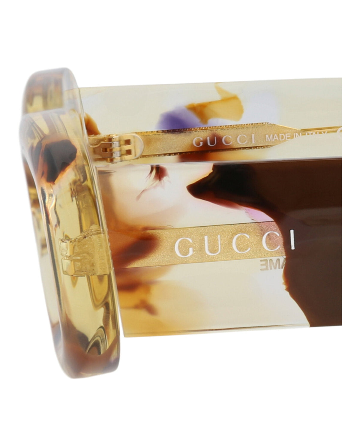 Gucci Womens Round/Oval Havana Havana Brown Fashion Designer Eyewear