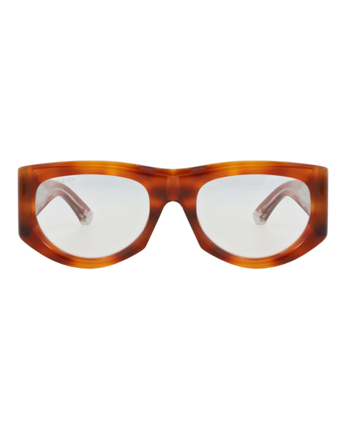 Gucci Womens Cat Eye Havana Havana Transparent Fashion Designer Eyewear