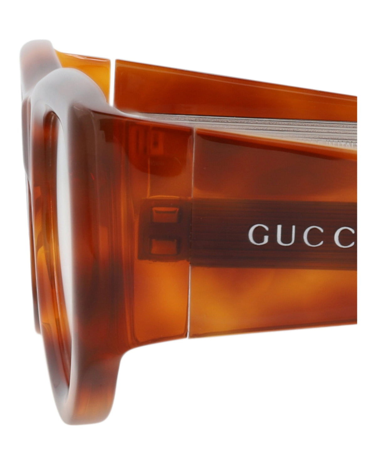 Gucci Womens Cat Eye Havana Havana Transparent Fashion Designer Eyewear