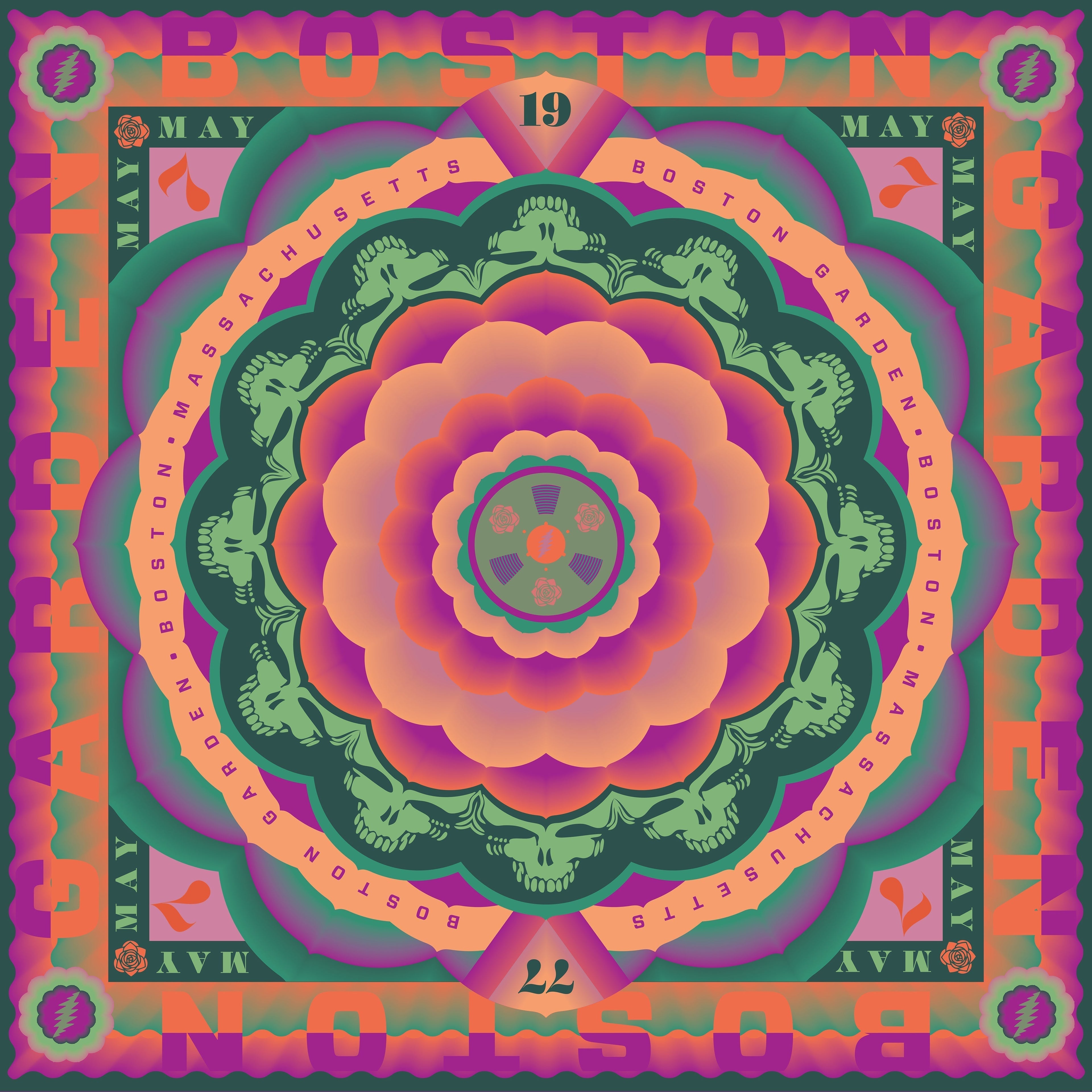 Grateful Dead - Boston Garden, Boston, MA 5/7/77 180g Black Viny 5LP Box Set