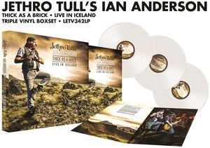 Ian Anderson ‎– Thick As A Brick (Live In Iceland) - 3 x WHITE COLOURED VINYL LP BOX SET