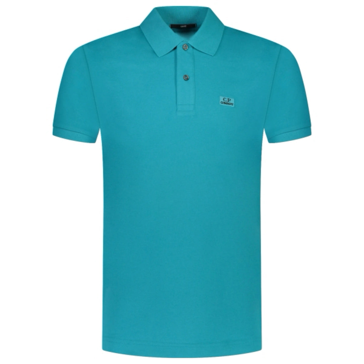 Cp Company Slim Fit Polo Shirt 098A Tile Blue