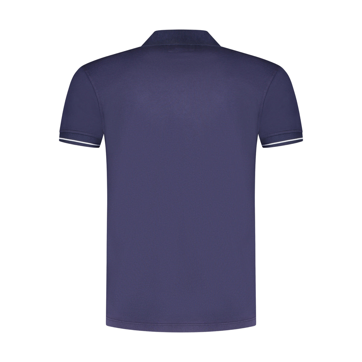 Cp Company Tacting Piquet Logo Polo Shirt In Medieval Blue
