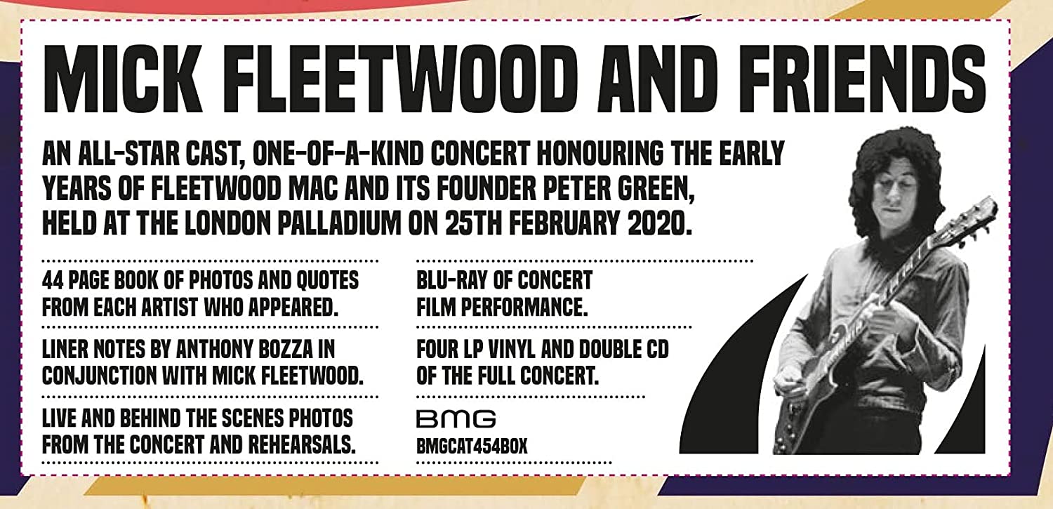 Mick Fleetwood & Friends ‎Celebrate The Music Of Peter Green - 4 x VINYL LP