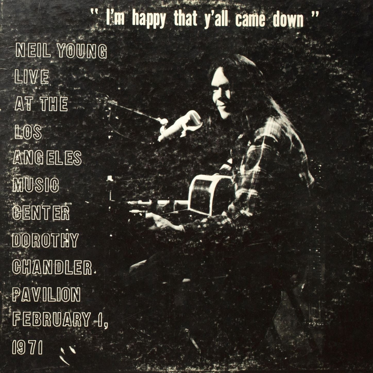 Neil Young - Dorothy Chandler Pavillion 1971 Vinyl LP