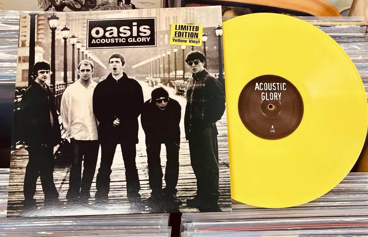 Oasis –  Acoustic Glory - YELLOW COLOURED VINYL LP