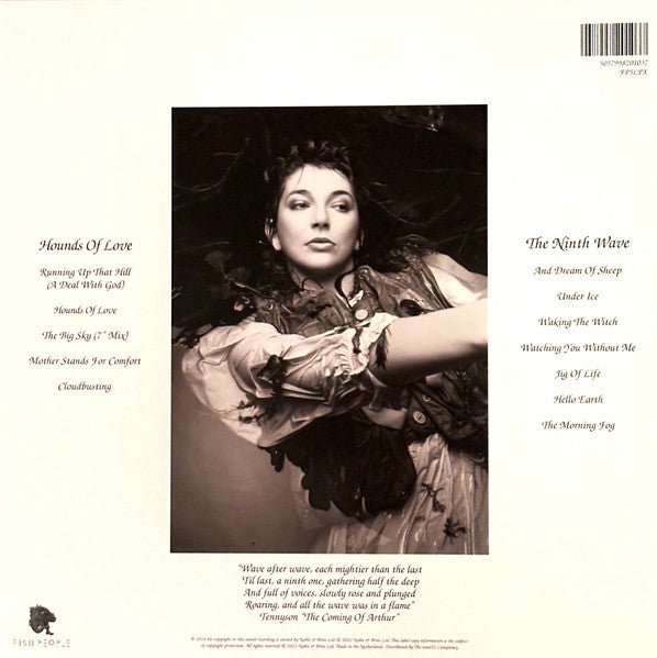 Kate Bush - The Hounds Of Love Ltd Fish Indies Only Raspberry Beret Vinyl LP