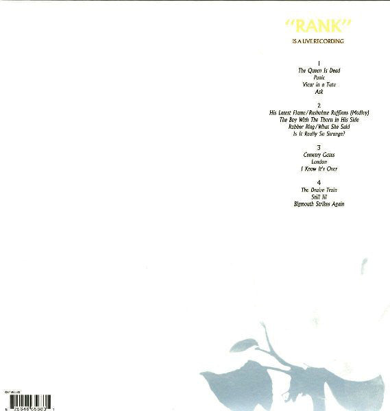 Smiths - Rank Vinyl 2LP + Poster
