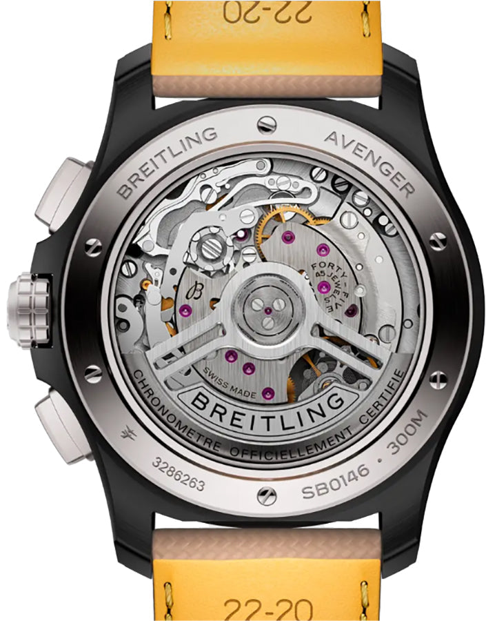 Breitling Avenger B01 Chronograph 42 Night Mission Men's Watch SB0146101B1X1