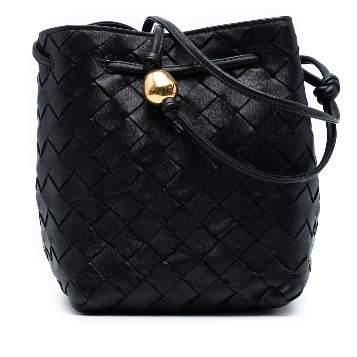 Andiamo Top Handle Bag Intrecciato Nappa Small