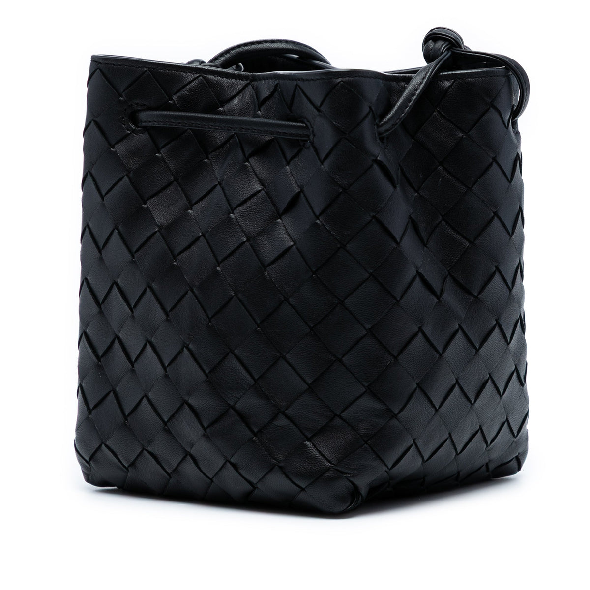 Andiamo Top Handle Bag Intrecciato Nappa Small