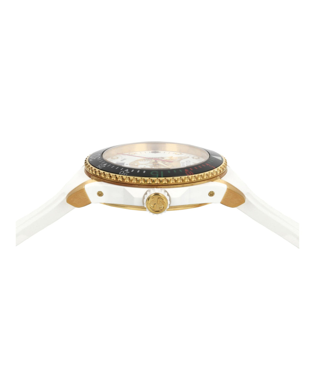 Gucci Mens  Gold 40mm Strap Fashion Watch
