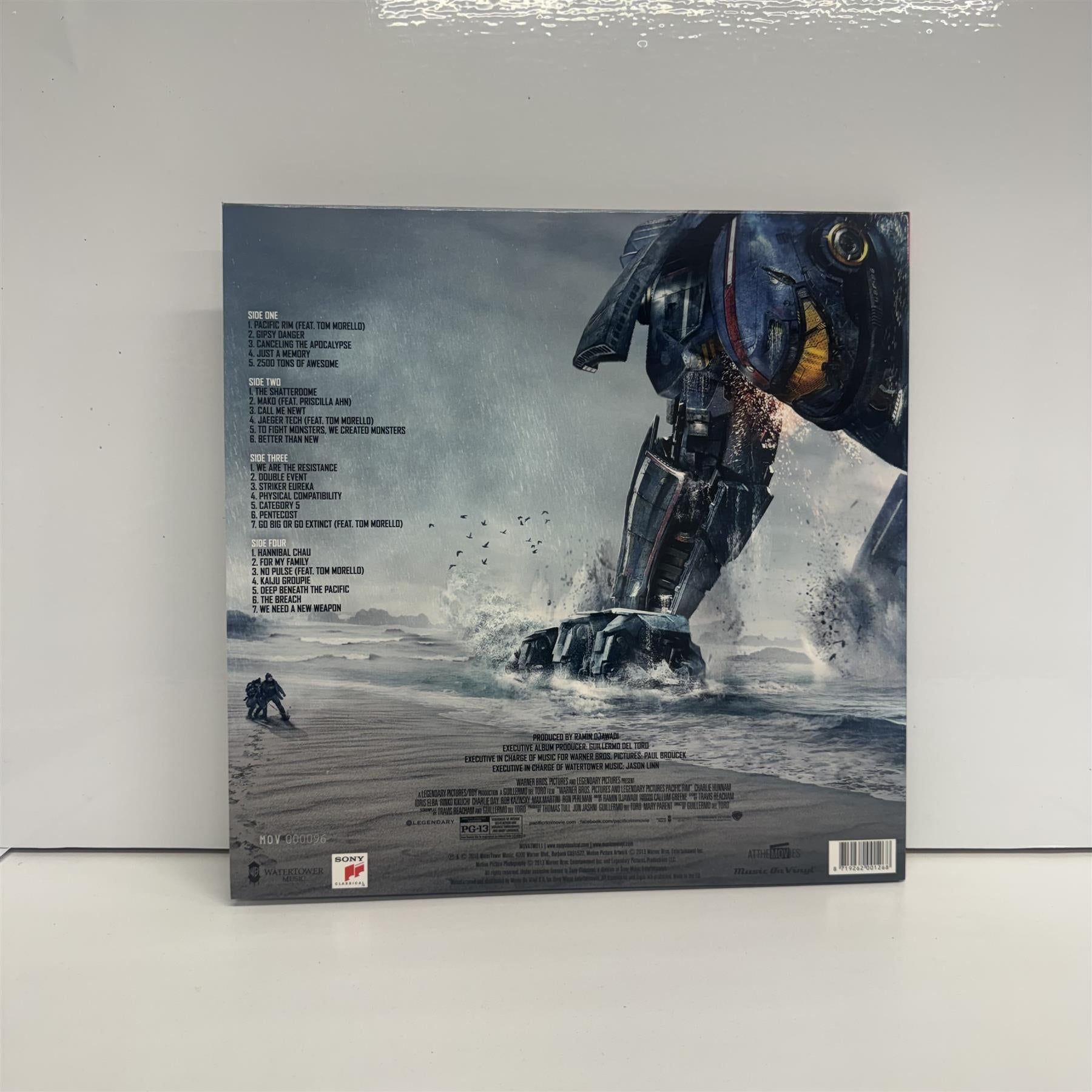 Pacific Rim (Original Motion Picture Soundtrack) - Ramin Djawadi Limited Edition 2x Silver Vinyl LP