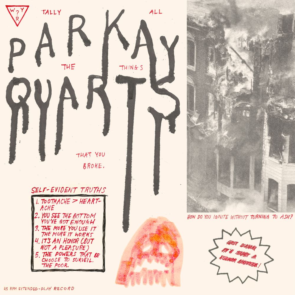 Parquet Courts - Tally All the Things You Broke 12" Vinyl EP Reissue