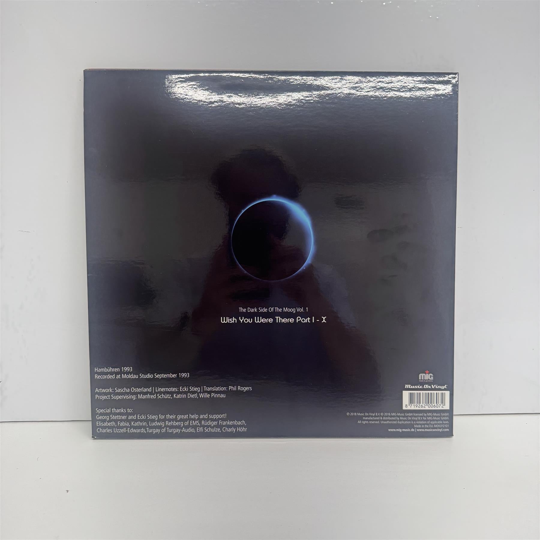 Klaus Schulze / Pete Namlook - The Dark Side Of The Moog Vol. 1: Wish You Were There 2x 180G Vinyl LP