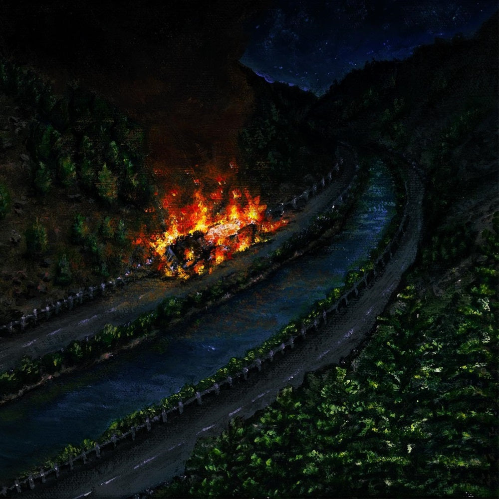 Awakebutstillinbed Chaos Takes the Wheel and I Am A Passenger Vinyl LP Black & Gold Colour 2024