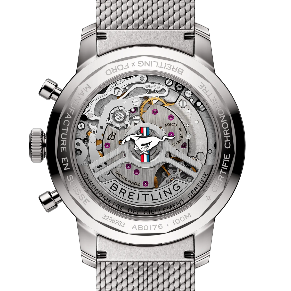 Breitling Top Time B01 Ford Mustang Automatic Men's Watch AB01762A1L1A1