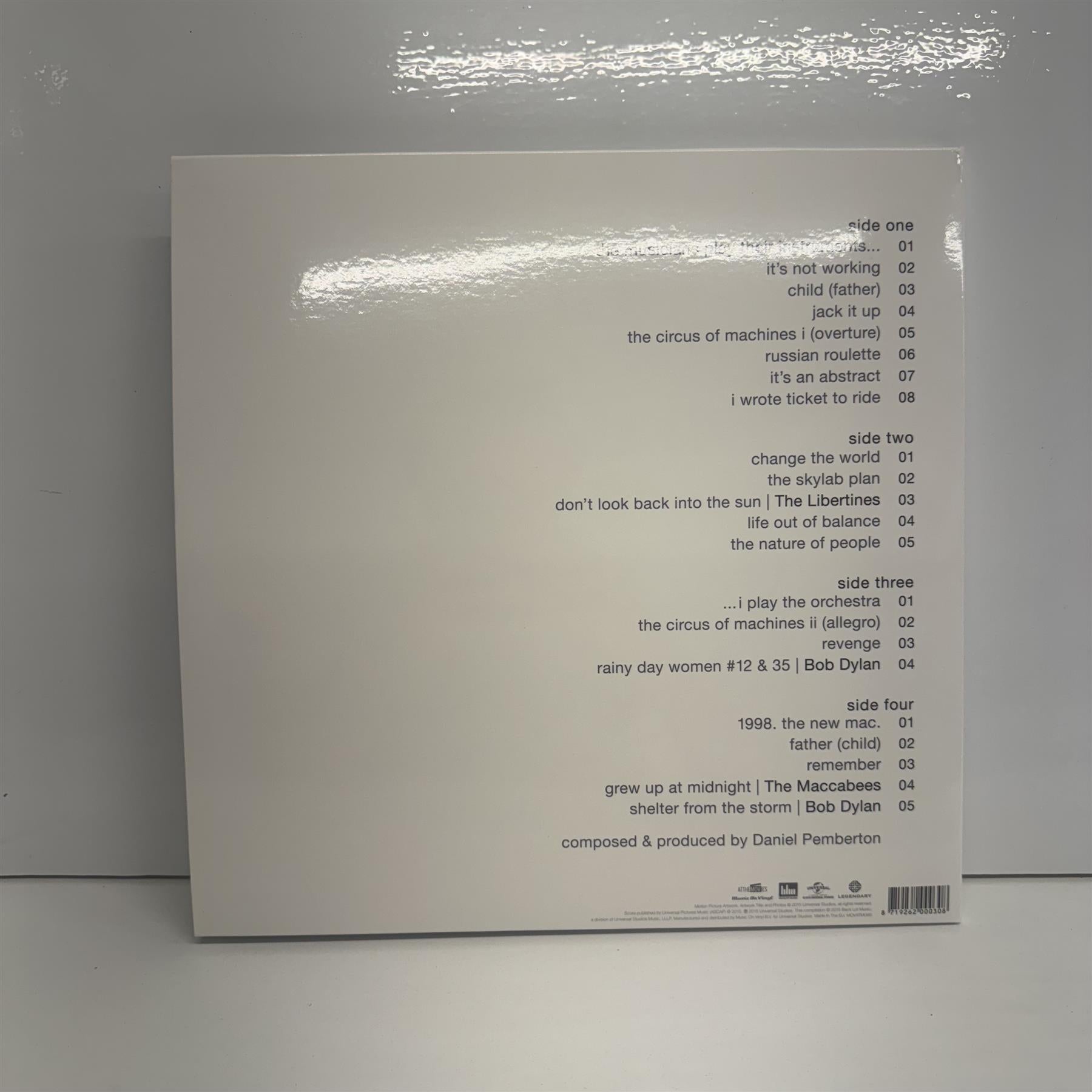 Steve Jobs (Original Motion Picture Soundtrack) - Daniel Pemberton 2x Vinyl LP