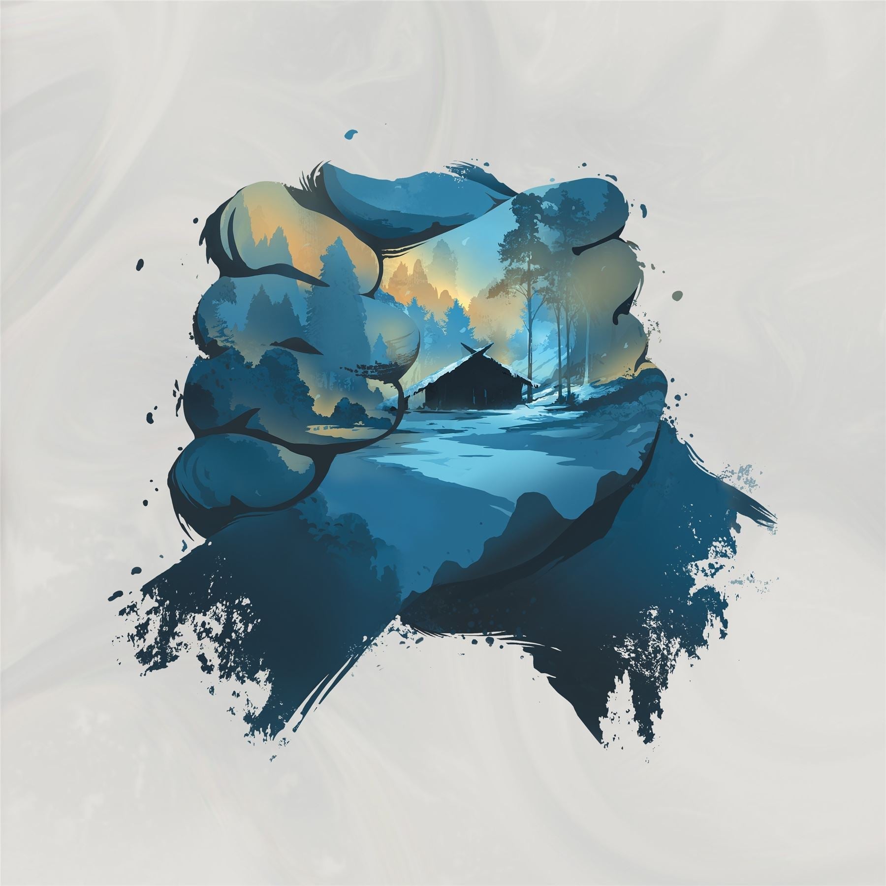 God of War: Ragnarök (Original Soundtrack) - Bear McCreary Limited Edition 3x Blue Smoke Vinyl LP