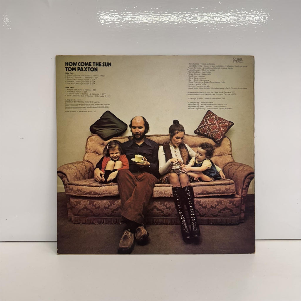 Tom Paxton - How Come The Sun Vinyl LP