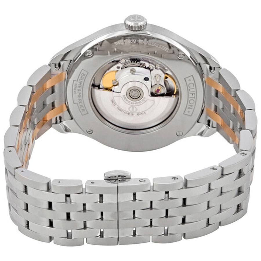 Baume & Mercier Clifton Gold Dial Men's Watch 10352