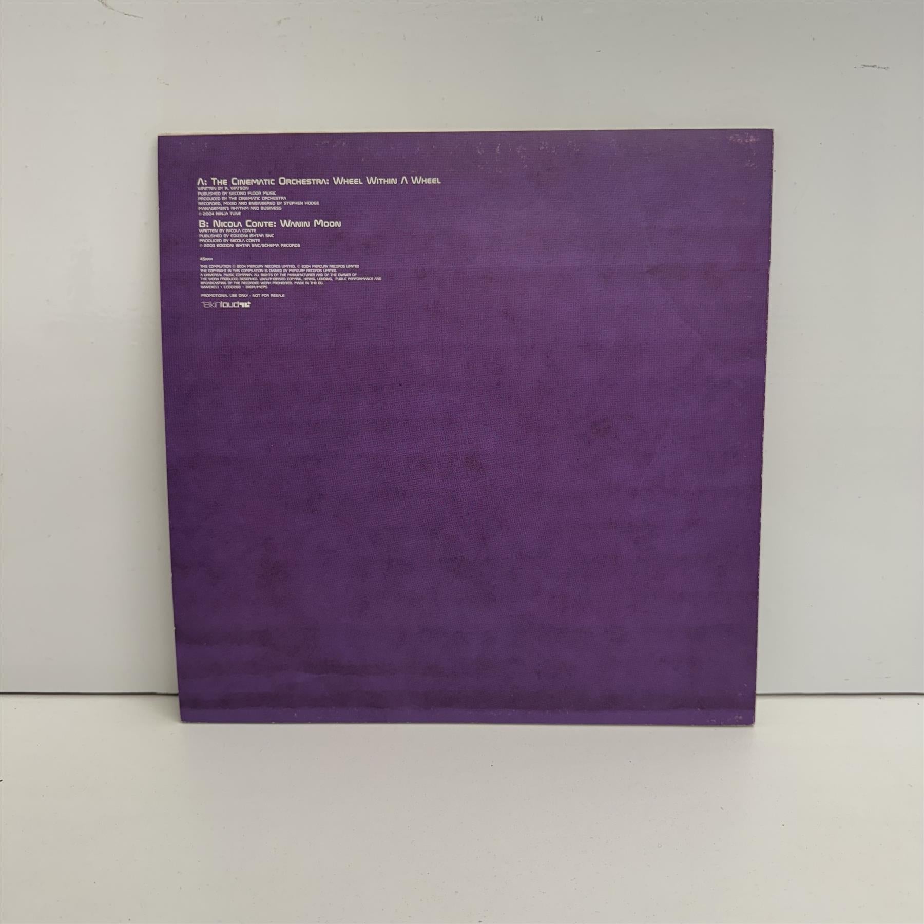 The Cinematic Orchestra - Gilles Peterson Worldwide Exclusives 1 10" Promo