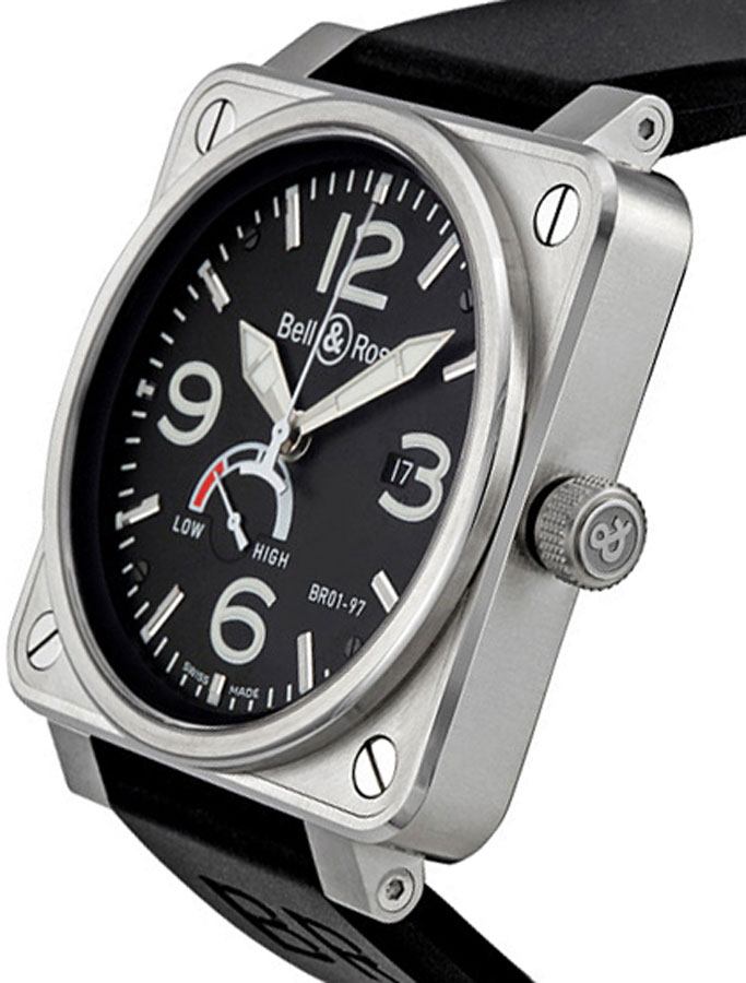 Bell & Ross Aviation Instruments BR0197-BL-ST