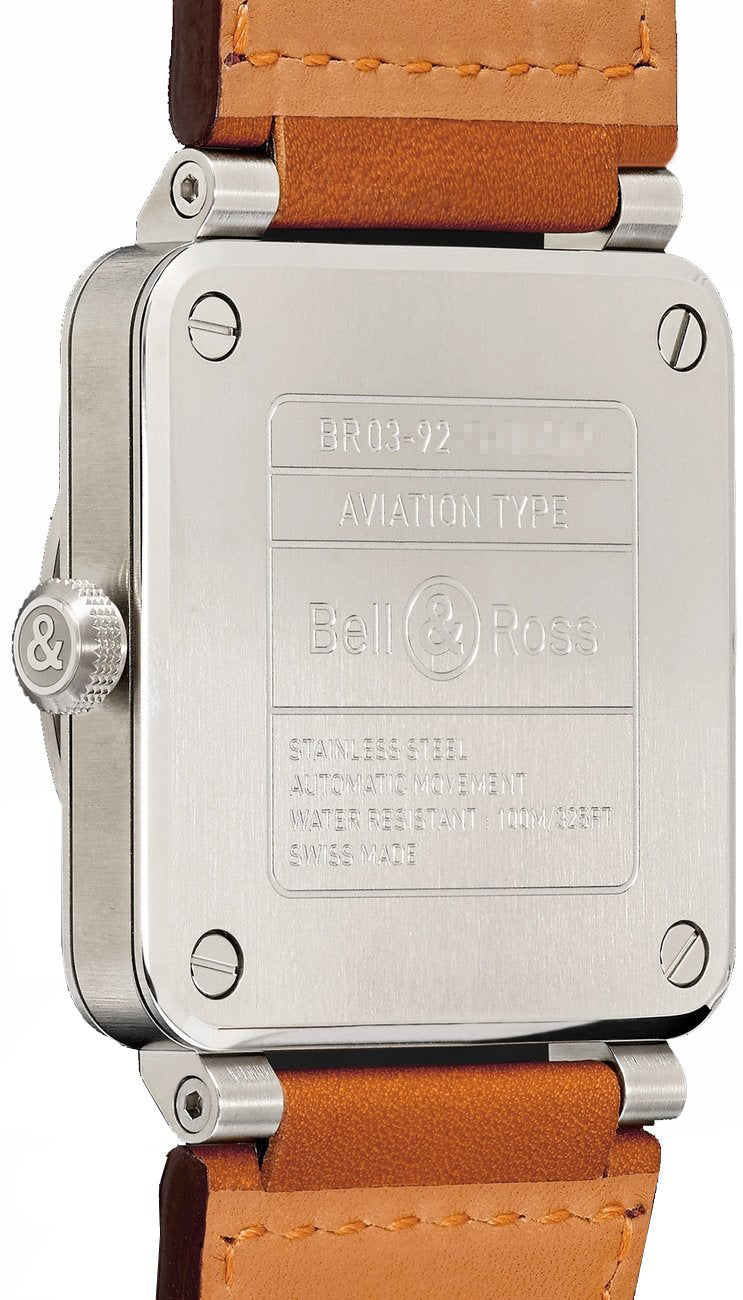 Bell & Ross Aviation Instruments BR0392-ST-G-HE/SCA
