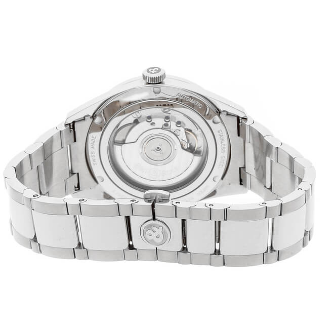 Bell & Ross Vintage Officer Silver Dial 41mm Men's Watch BRG123-WH-ST/SST