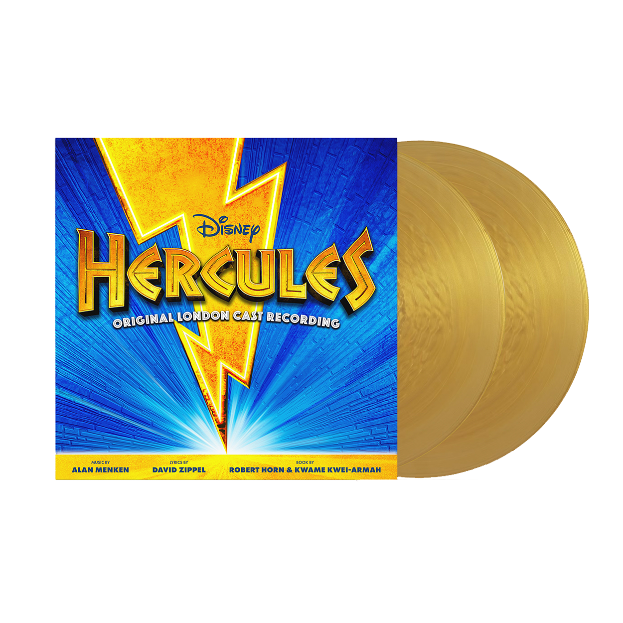Hercules - Original London Cast Recording 2x Gold Vinyl LP