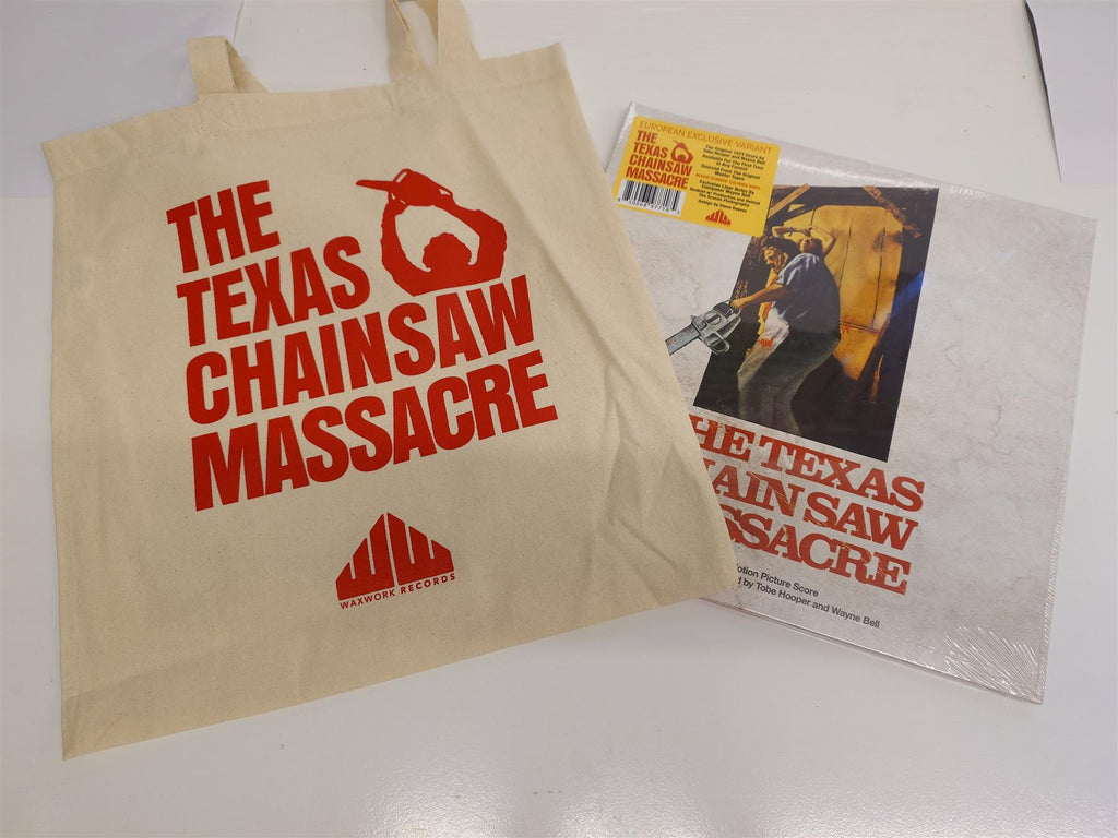 The Texas Chain Saw Massacre - Tobe Hooper & Wayne Bell Clear With Blood Red Splatter Vinyl LP