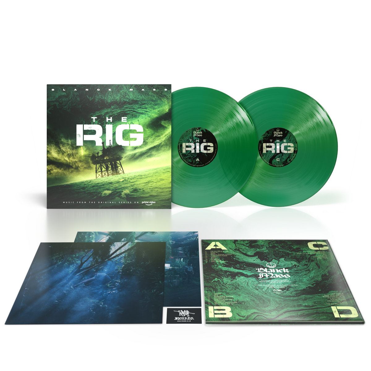The Rig (Prime Video Original Series Soundtrack) - Blanck Mass 2x Translucent Green Vinyl LP