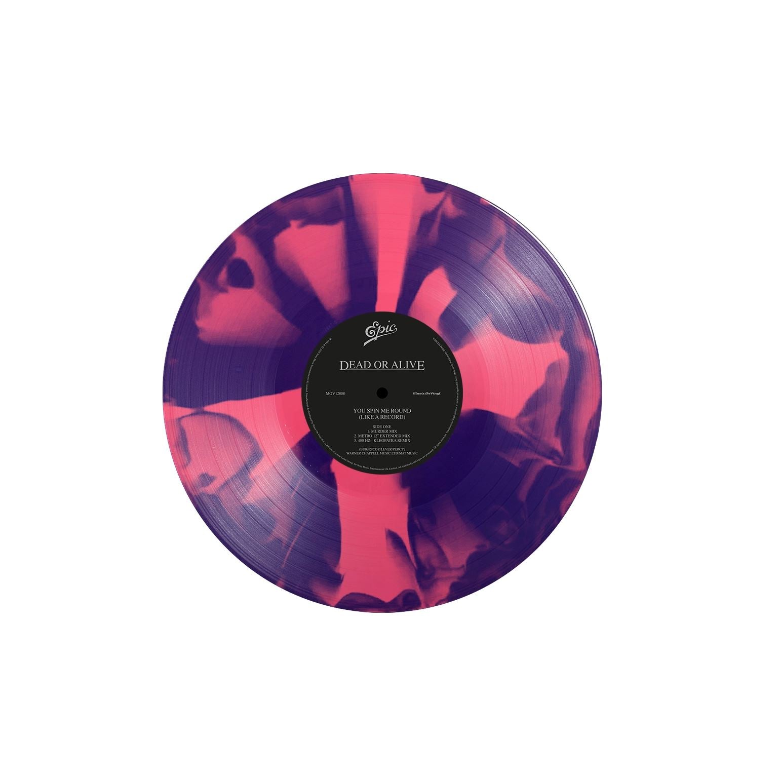 Dead Or Alive - You Spin Me Round (Like A Record) 40th Anniversary Edition Purple & Pink Vinyl Single