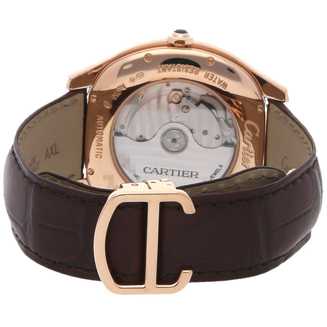 Cartier Drive de Cartier Rose Gold Men's Dress Watch WGNM0003