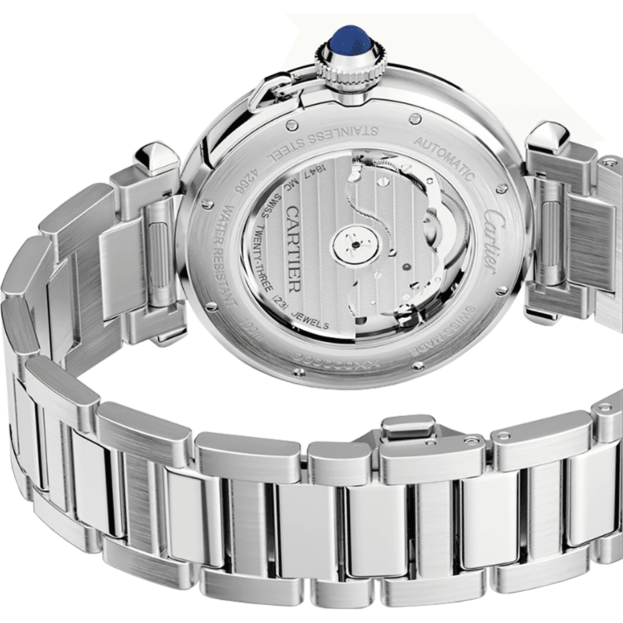 Cartier Pasha 41mm Automatic Stainless Steel Men's Watch WSPA0026