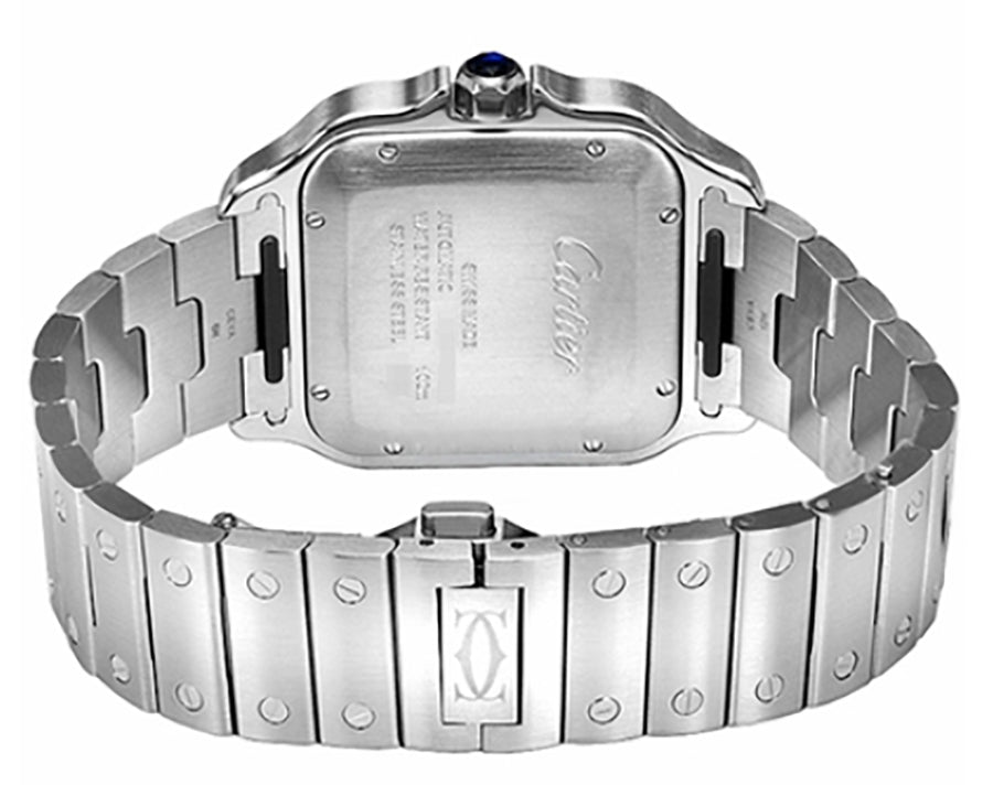 Cartier Santos De Cartier Grey Dial Men's Watch WSSA0047