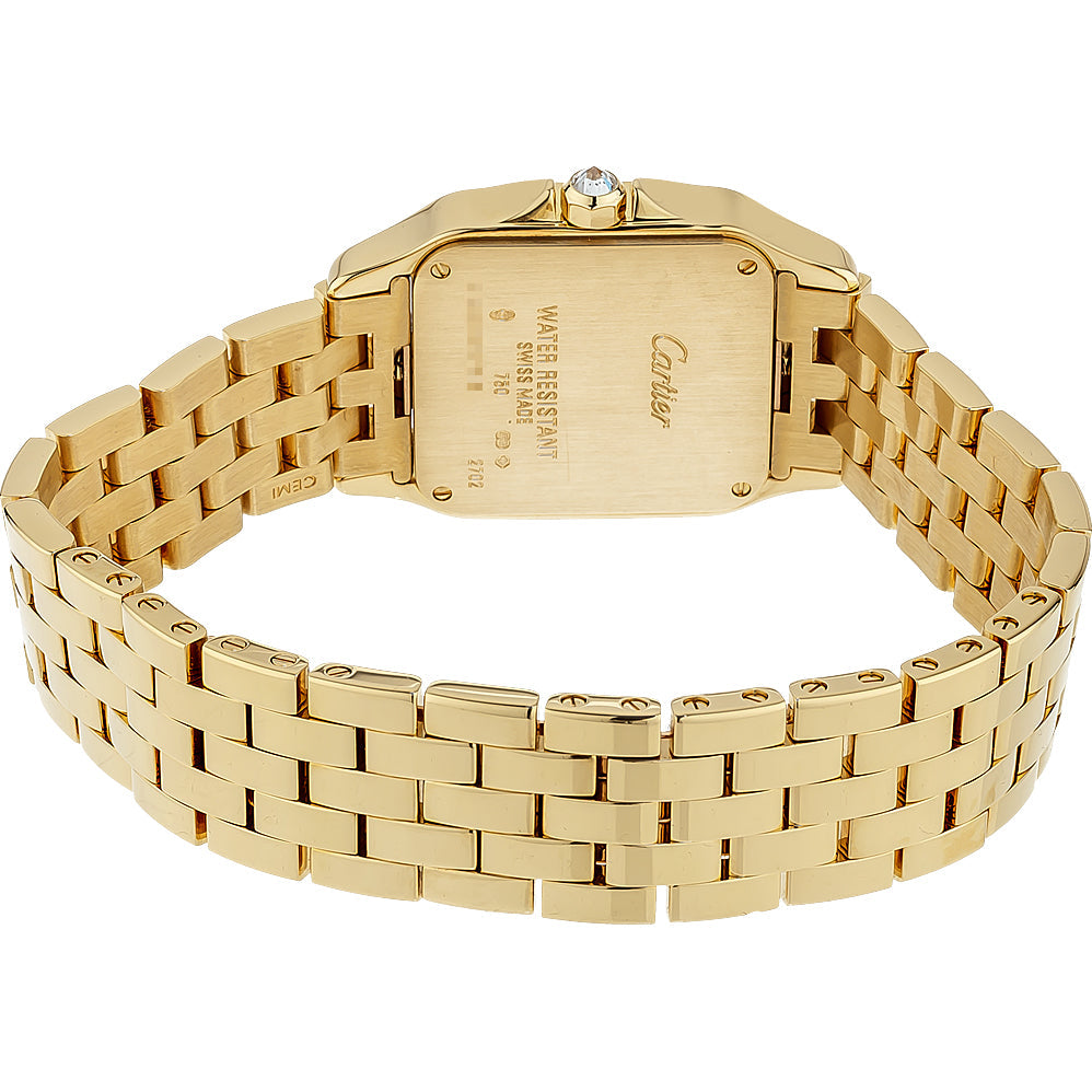 Cartier Santos Demoiselle Solid 18k Yellow Gold Women's Watch WF9002Y7