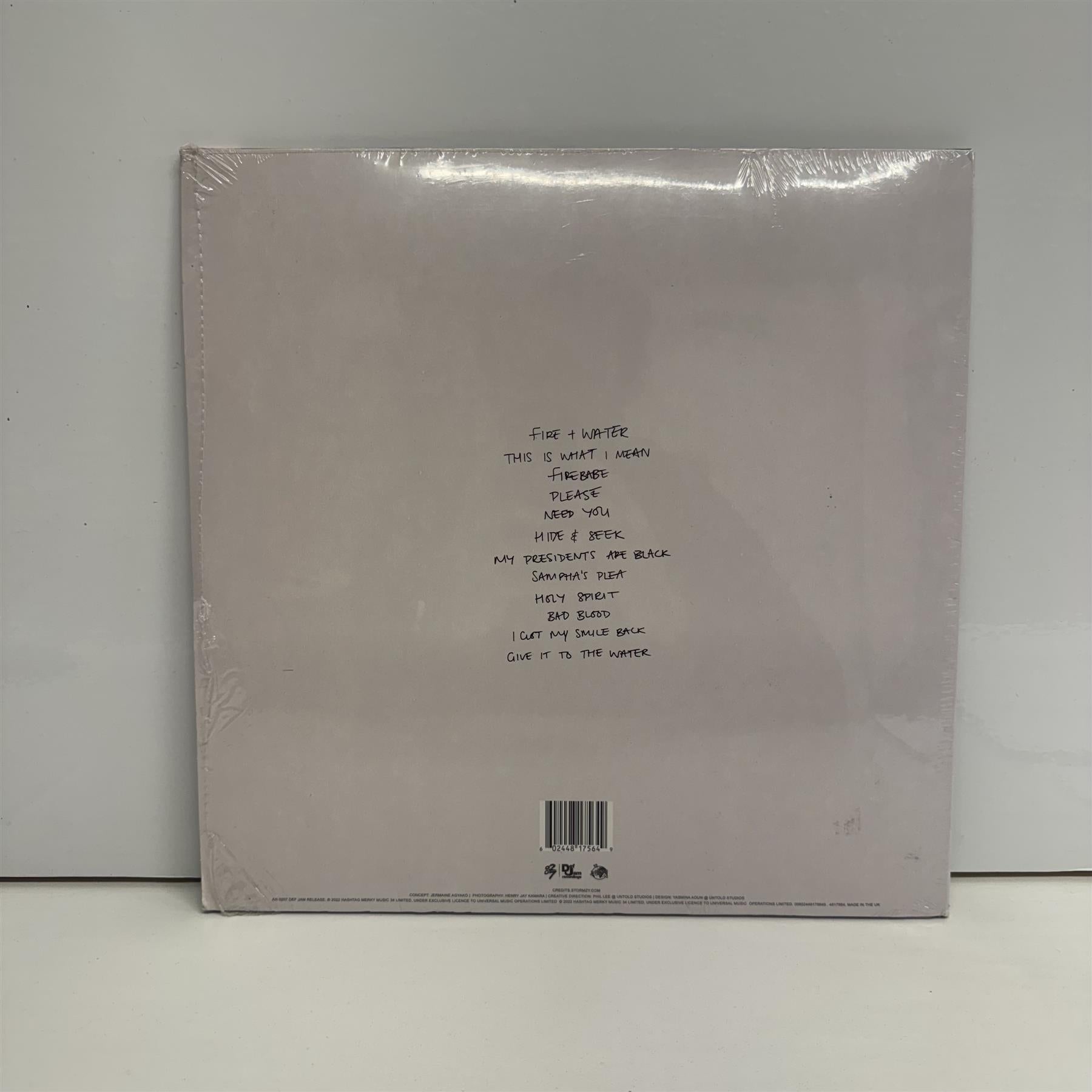 Stormzy - This Is What I Mean Limited 2x Crystal Clear Vinyl LP
