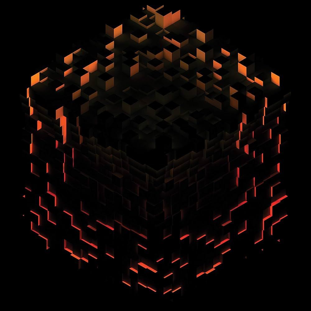 Minecraft Volume Beta - C418 2x Red Orange & Yellow Splatter Vinyl LP Repress