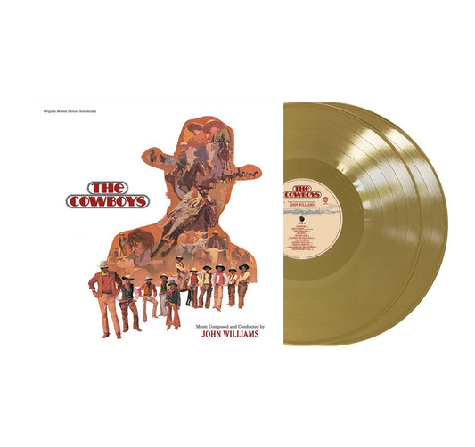 The Cowboys - John Williams 2x Gold Vinyl LP