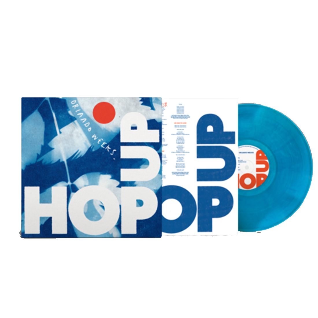 Orlando Weeks - Hop Up Limited Edition Blue Vinyl LP