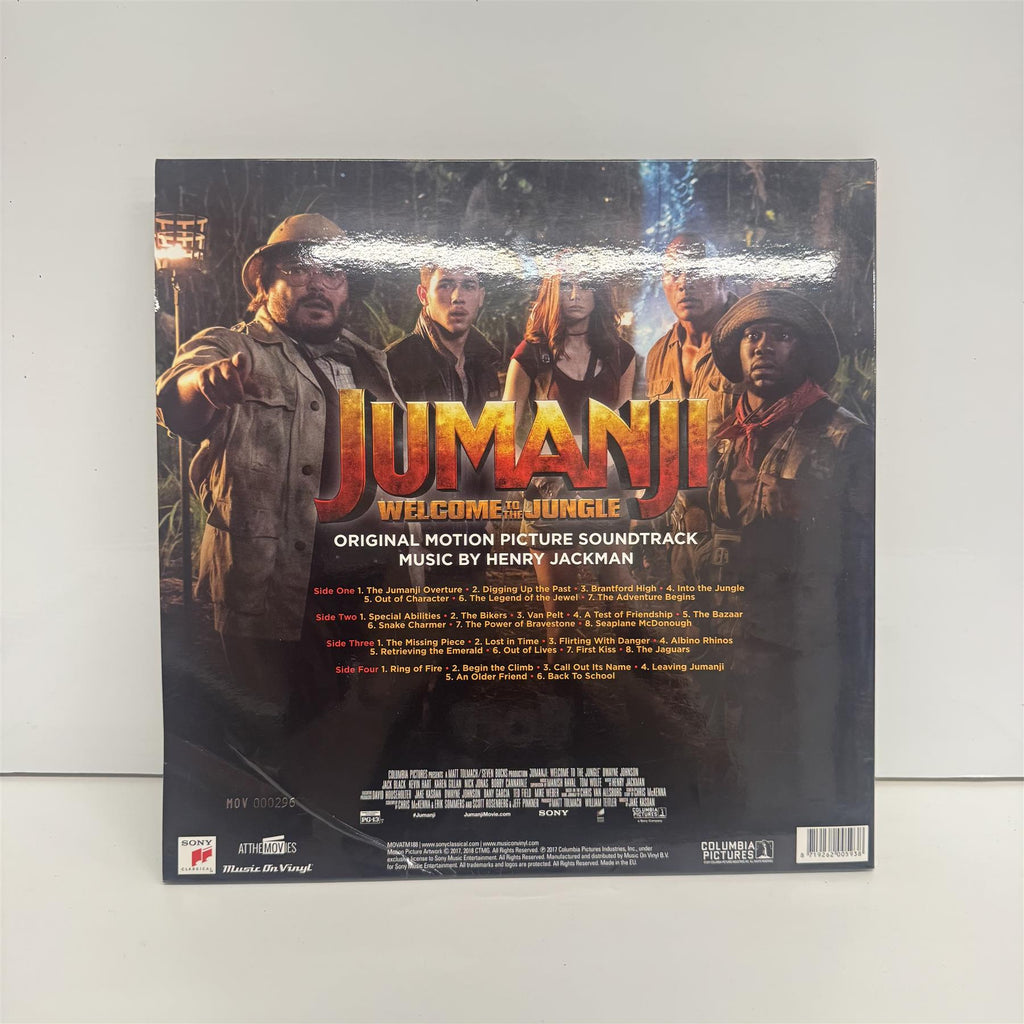 Jumanji: Welcome To The Jungle (Original Motion Picture Soundtrack) - Henry Jackman Limited Edition 2x Jungle Green Vinyl LP