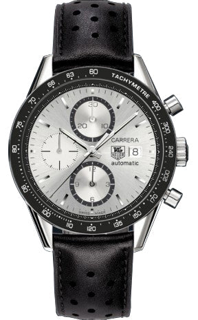 Tag Heuer Carrera Automatic Silver Dial Men's Watch CV2011.FC6205