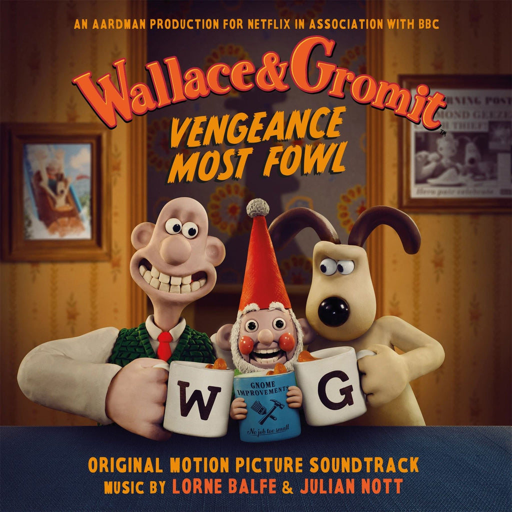 Wallace and Gromit: Vengeance Most Fowl - Lorne Balfe & Julian Nott Limited Edition 180G Orange Vinyl LP